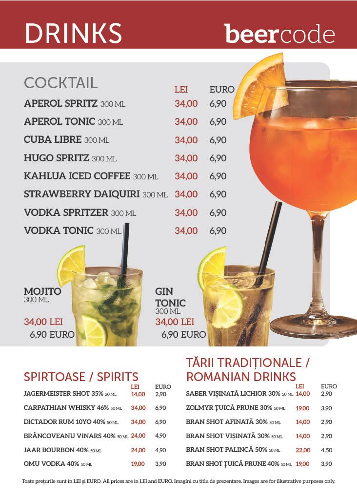 Meniu Beercode pagina 3